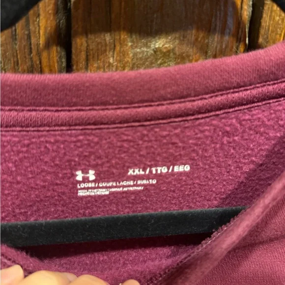 Under Armour Maroon Sweatshirt - Picture 2 of 4